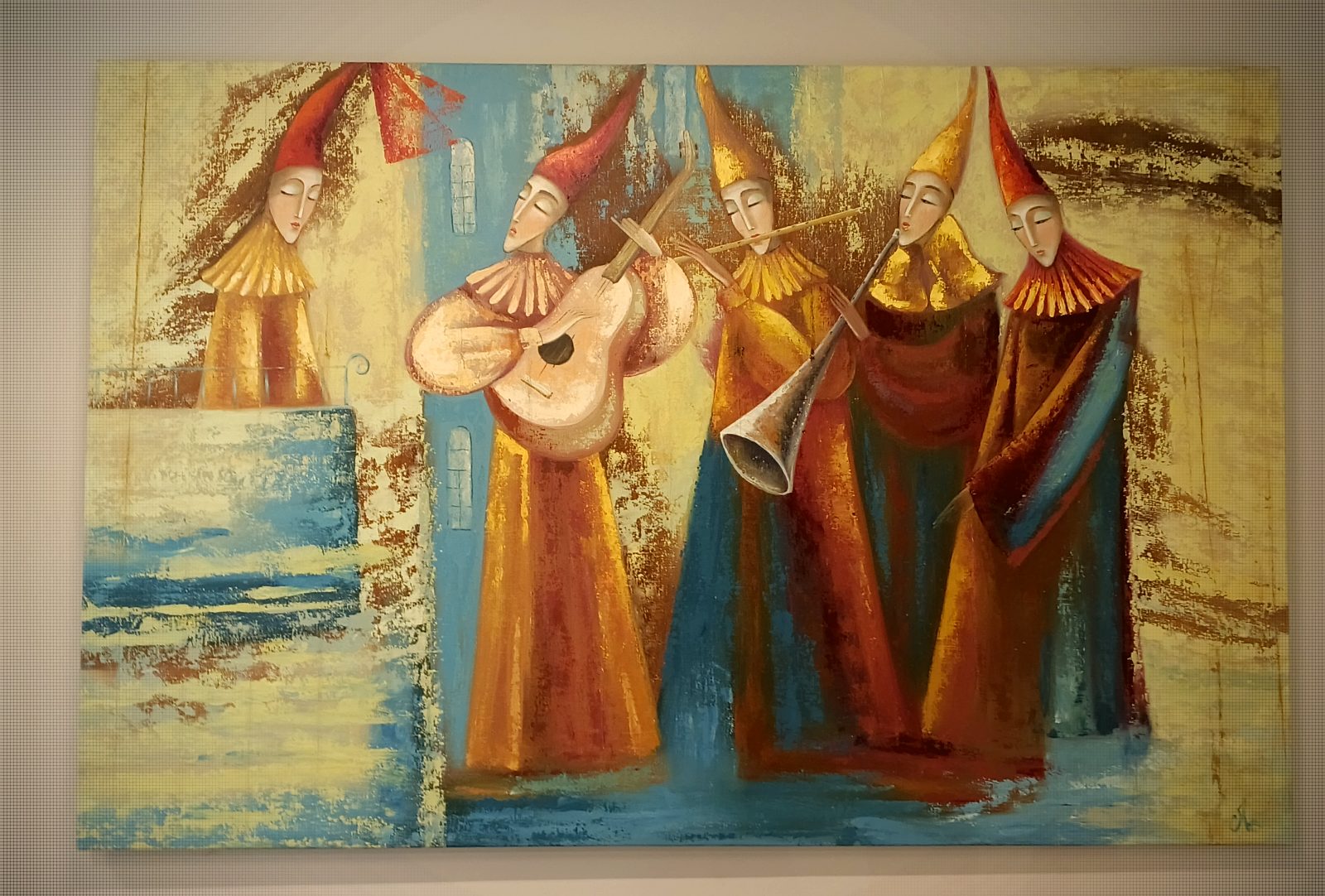 Sérénade – Peinture à l’huile