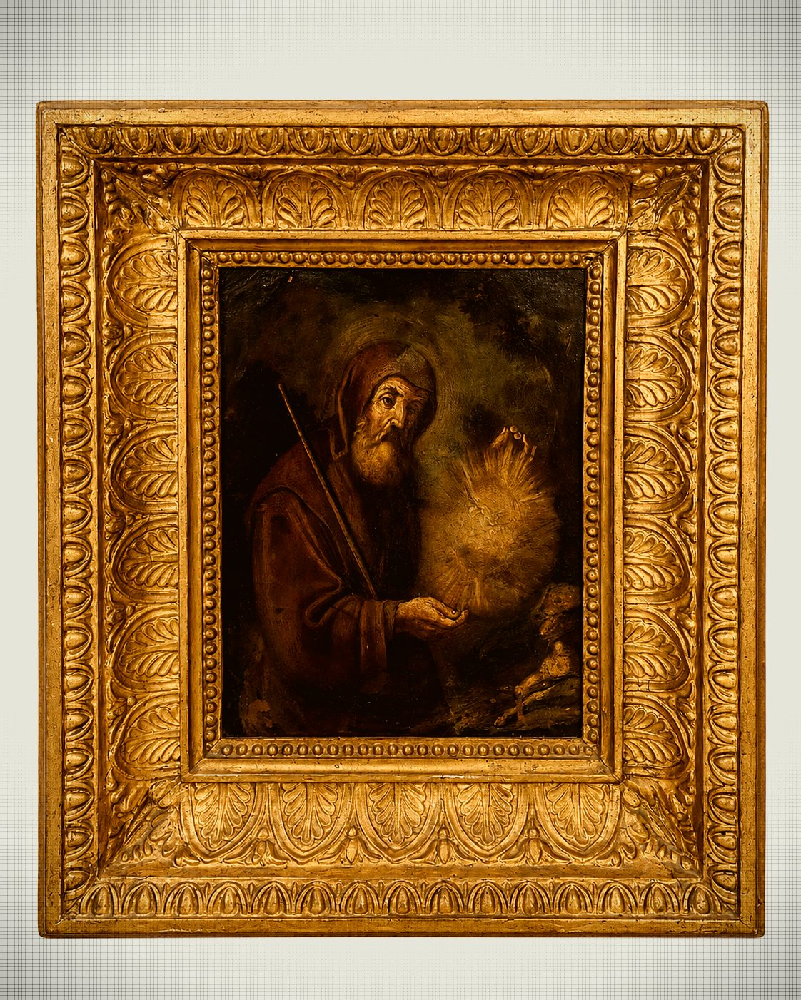Portrait de dévotion de saint François de Paule