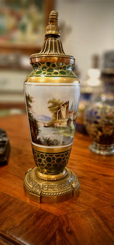 Antique French Ormolu Mounted Urn