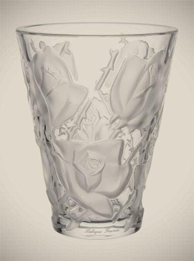 Vase en cristal Lalique