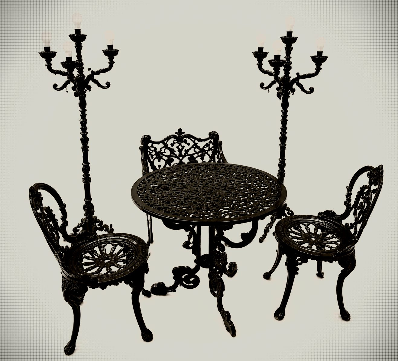 Aluminum Garden Set – Victorian Style