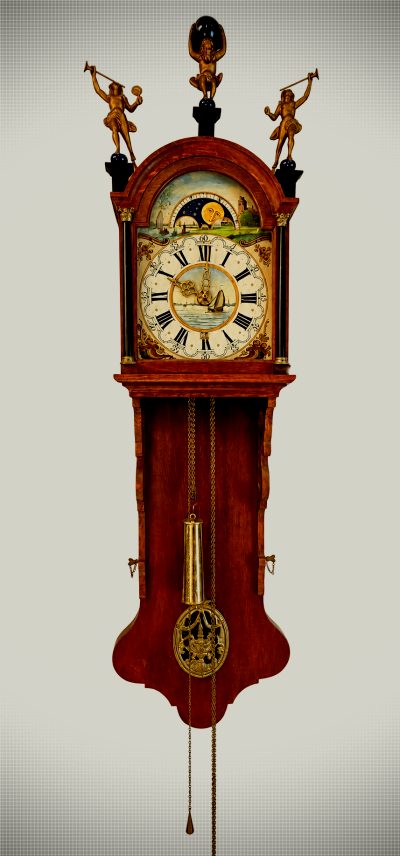 Authentic Frisian Tail Clock (Friese staartklok).