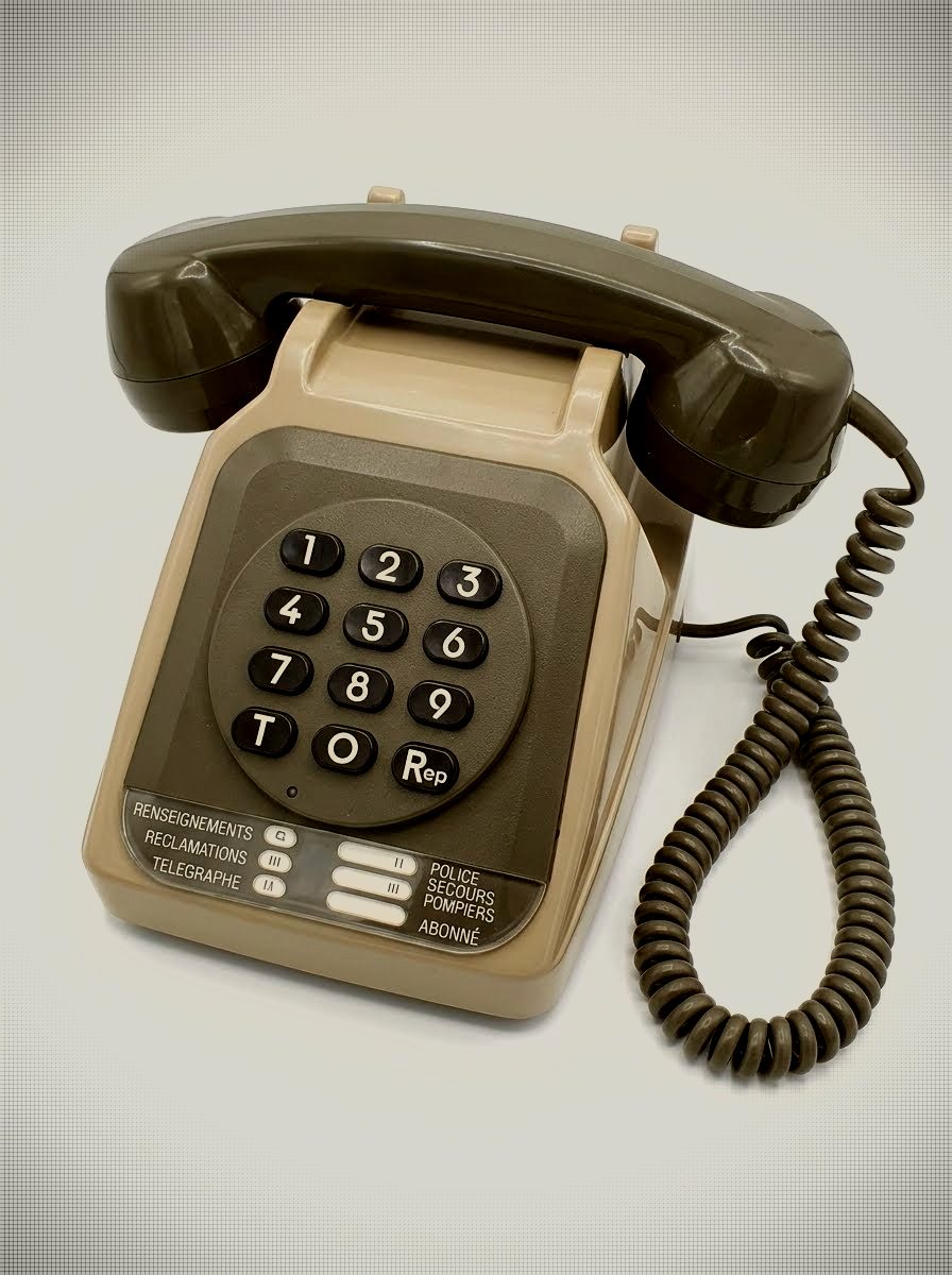 Socotel S63 Telephone – Vintage French