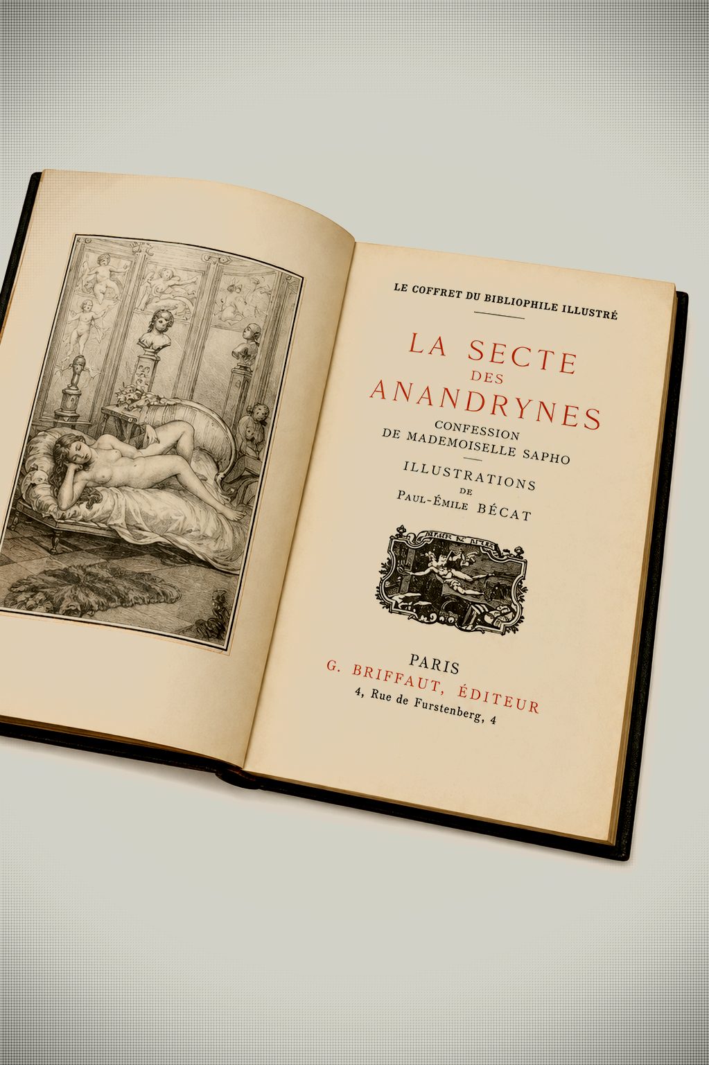 La Secte des Anandrynes – Bécat Illustrated Edition
