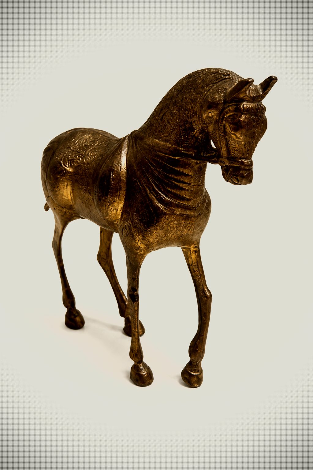Brass Horse Sculpture