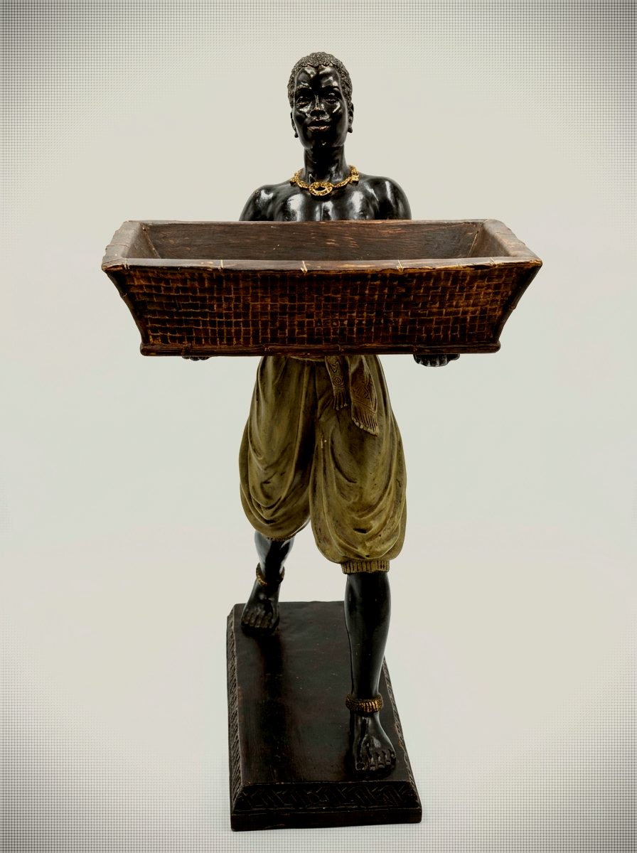 Figurines décoratives de majordomes – Paire vintage