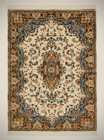 Persian Kashan Area Rug