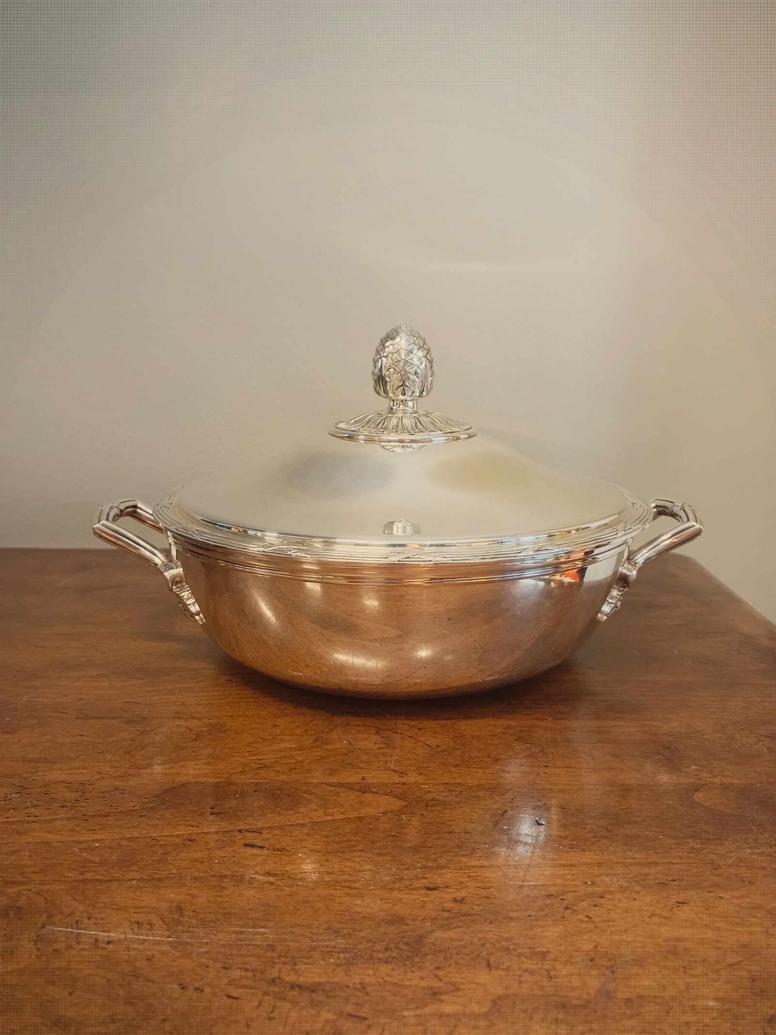 Vintage Christofle Silver-plated Lidded Serving Tureen