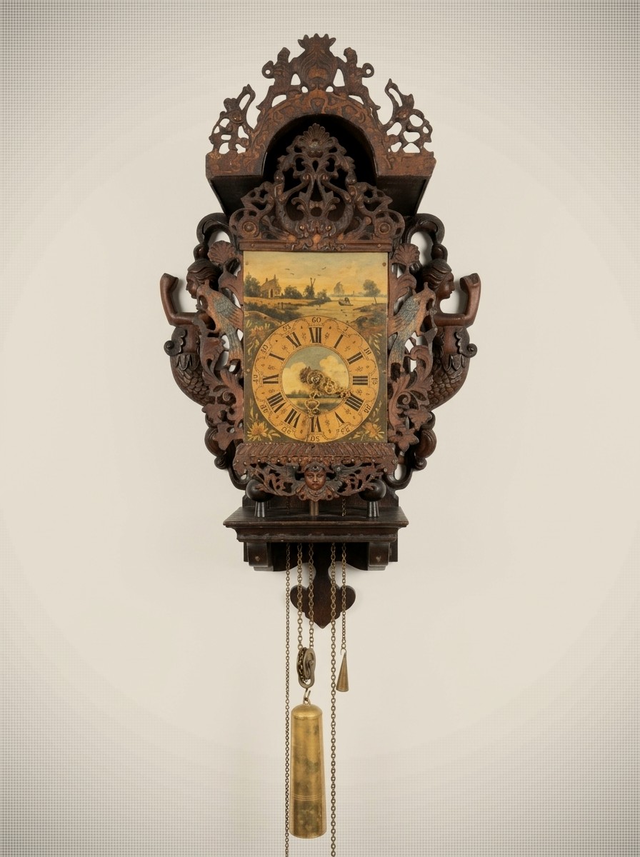 Dutch Stoelklok – Late 18th Century